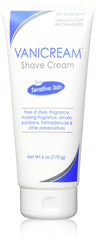 Vanicream Crema de Afeitar para Piel Sensible, aplicación suave para deslizamiento cómodo.