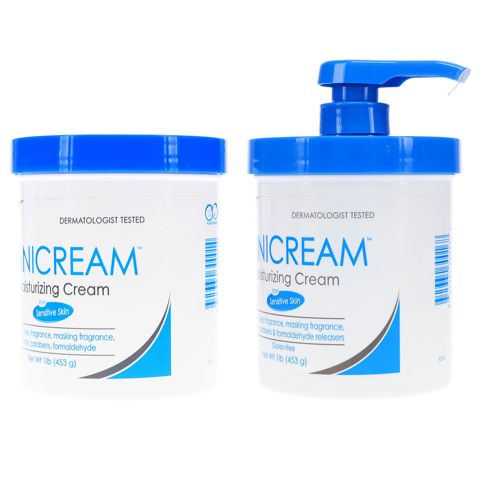 Vanicream crema hidratante frasco 1 lb, uso diario en cara y cuerpo.