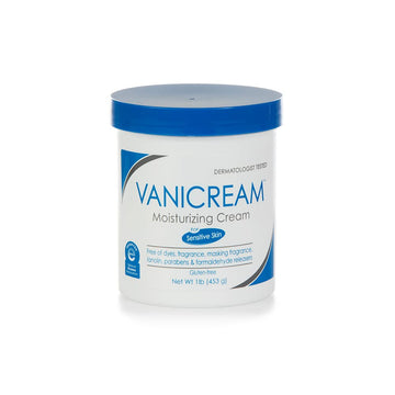 Vanicream Crema Hidratante para Piel, envase-1lb: hidratación suave para piel sensible.