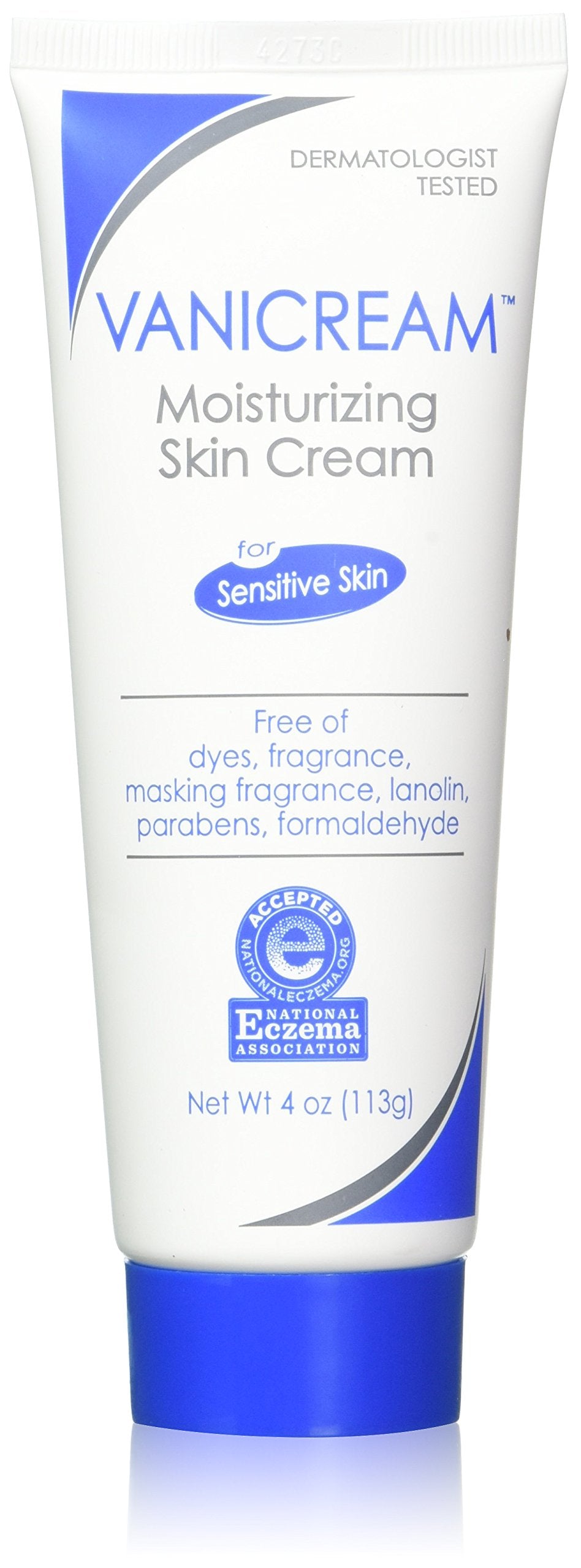 Vanicream crema hidratante para piel sensible con absorción rápida.
