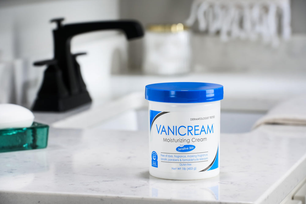 Vanicream Crema Hidratante para Piel, uso diario: ideal para zonas secas y rojeces suaves.