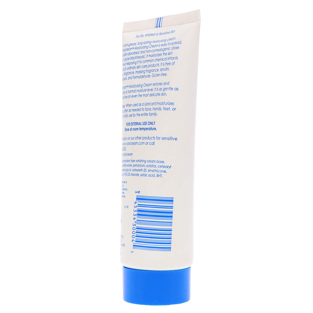 Vanicream Empaque Tubo Ergonómico, facilita salida controlada y uso cómodo.