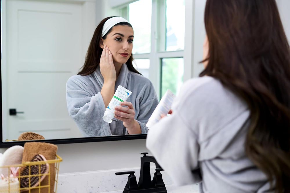 Envase sin fragancia de Vanicream, apto para piel sensible y sin irritantes.