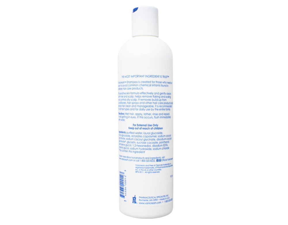 Vanicream Etiqueta Frasco Sin Fragancia, claridad de marca.