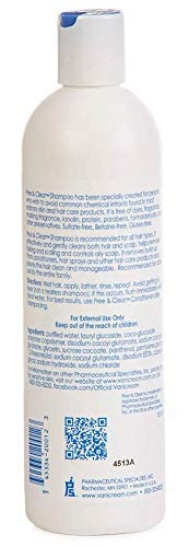 Vanicream étiquette produit – affichage clair sans colorants ni allergènes.
