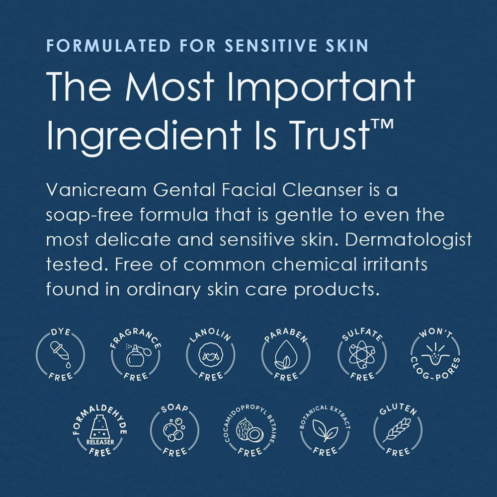 Vanicream Facial Cleanser, empaque de dos unidades, ahorro práctico