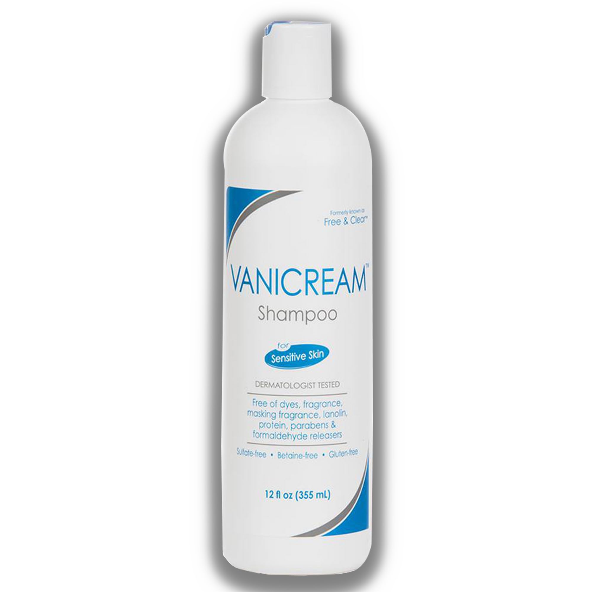 Vanicream gel de ducha sin fragancia, 12 oz, cuidado diario para piel sensible