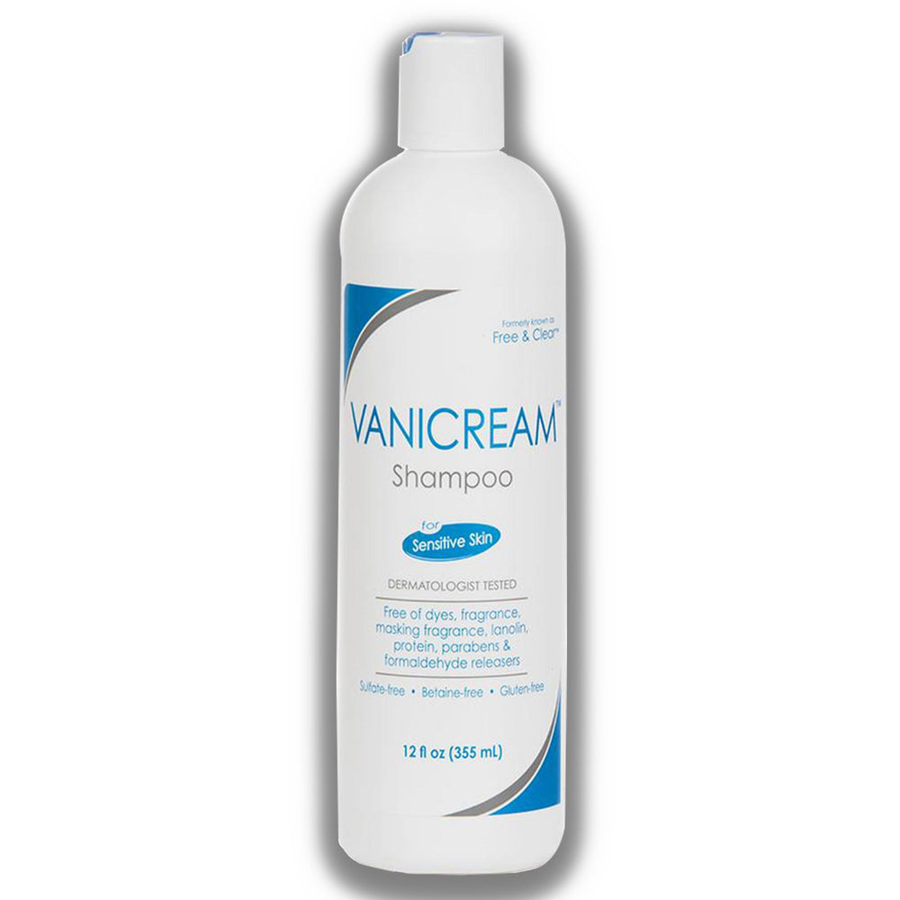 Vanicream gel de ducha sin fragancia, 12 oz, cuidado diario para piel sensible