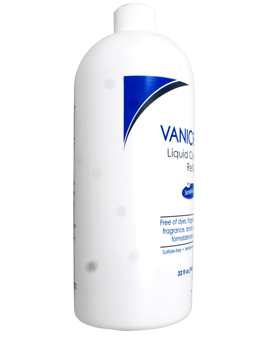 Vanicream Nettoyant Liquide sans savon utilisé sur le visage, les mains et le corps.
