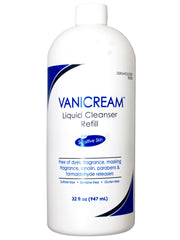 Vanicream Recharge Nettoyant Liquide—emballage secondaire écologique et pratique.