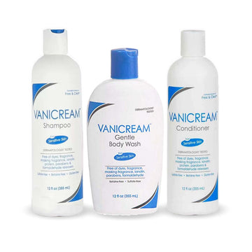 Vanicream shampoing – bouteille douce pour cheveux sensibles sans parfum.