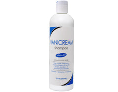 Etiqueta de Vanicream Shampoo sin fragancia y suave para cuero cabelludo sensible