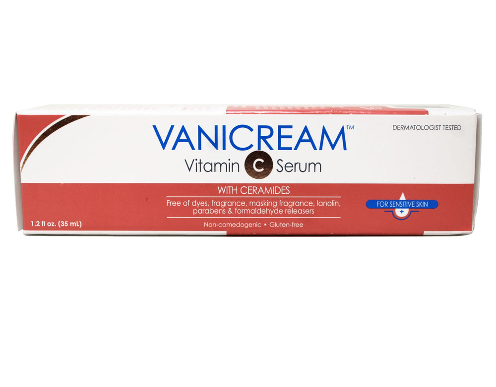 Rostro con brillo suave tras aplicar Vanicream Sérum
