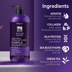 Vanidox collagen silk protein keratin complex depiction implies strength and softness.