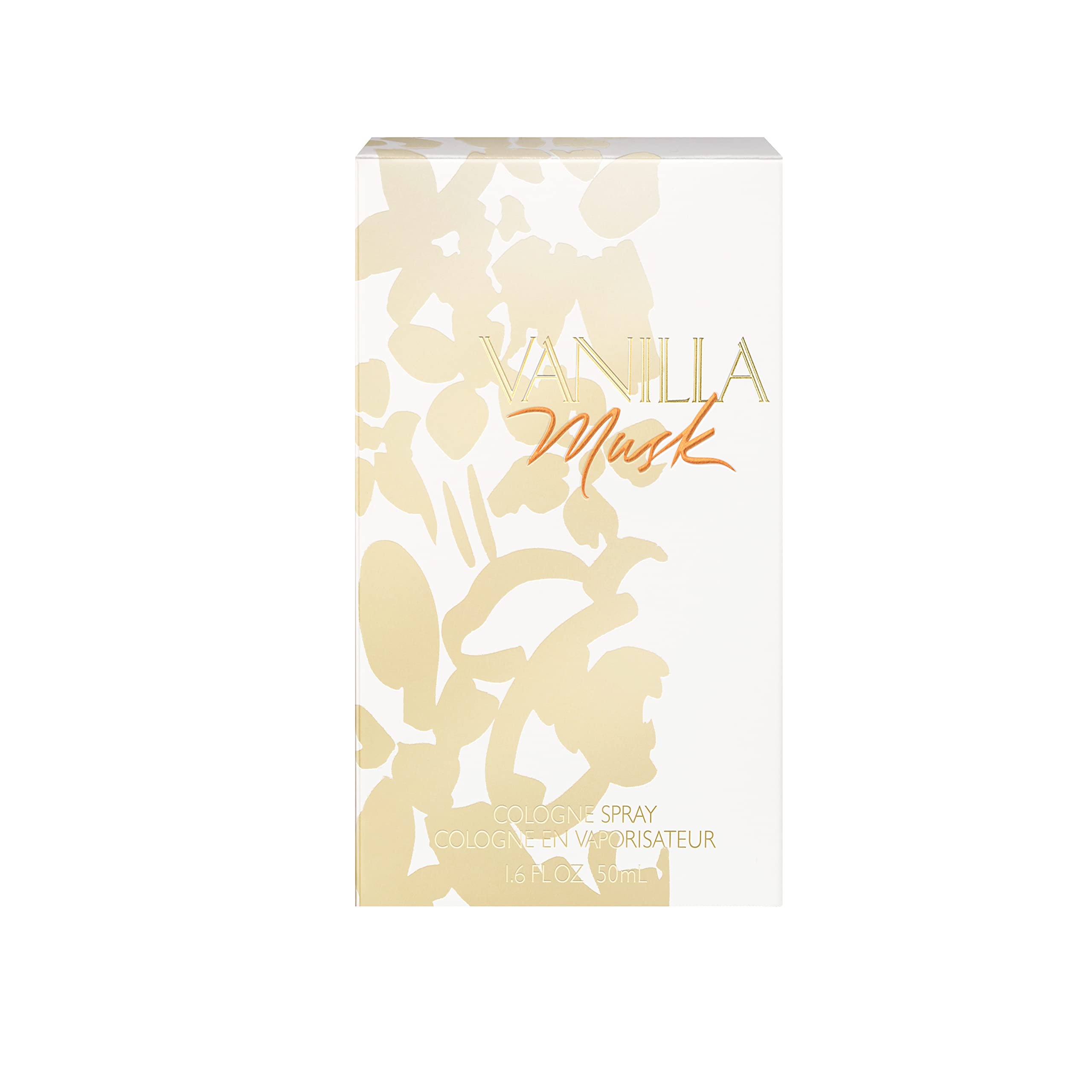 Vanilla Musk: spray de colonia diseño clásico en estante para exhibir estilo