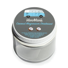 Vanman’s desodorante coco y magnesio en envase de 79 g para uso diario