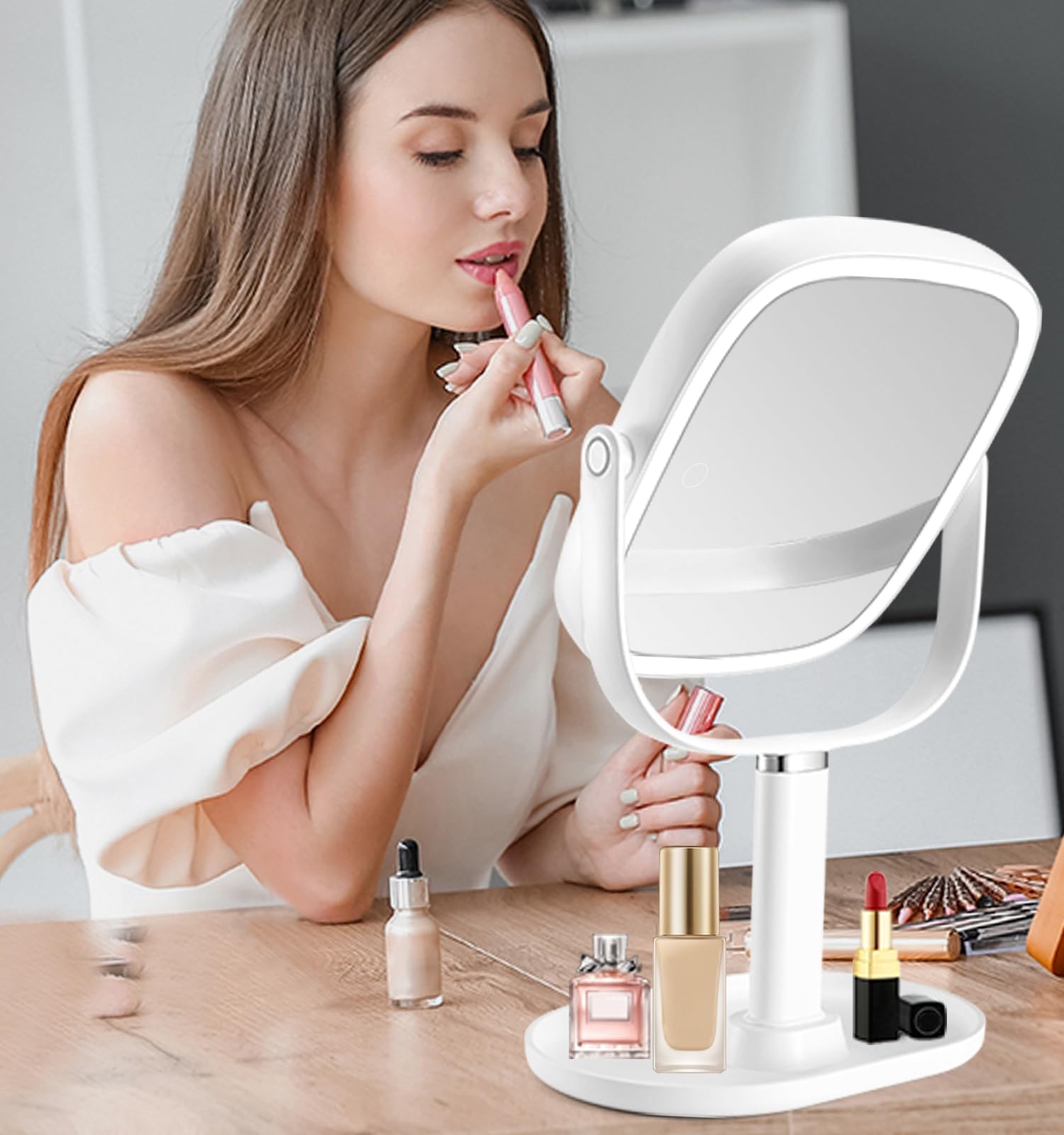 Vanmirr miroir éclairé, cadeau idéal pour femmes