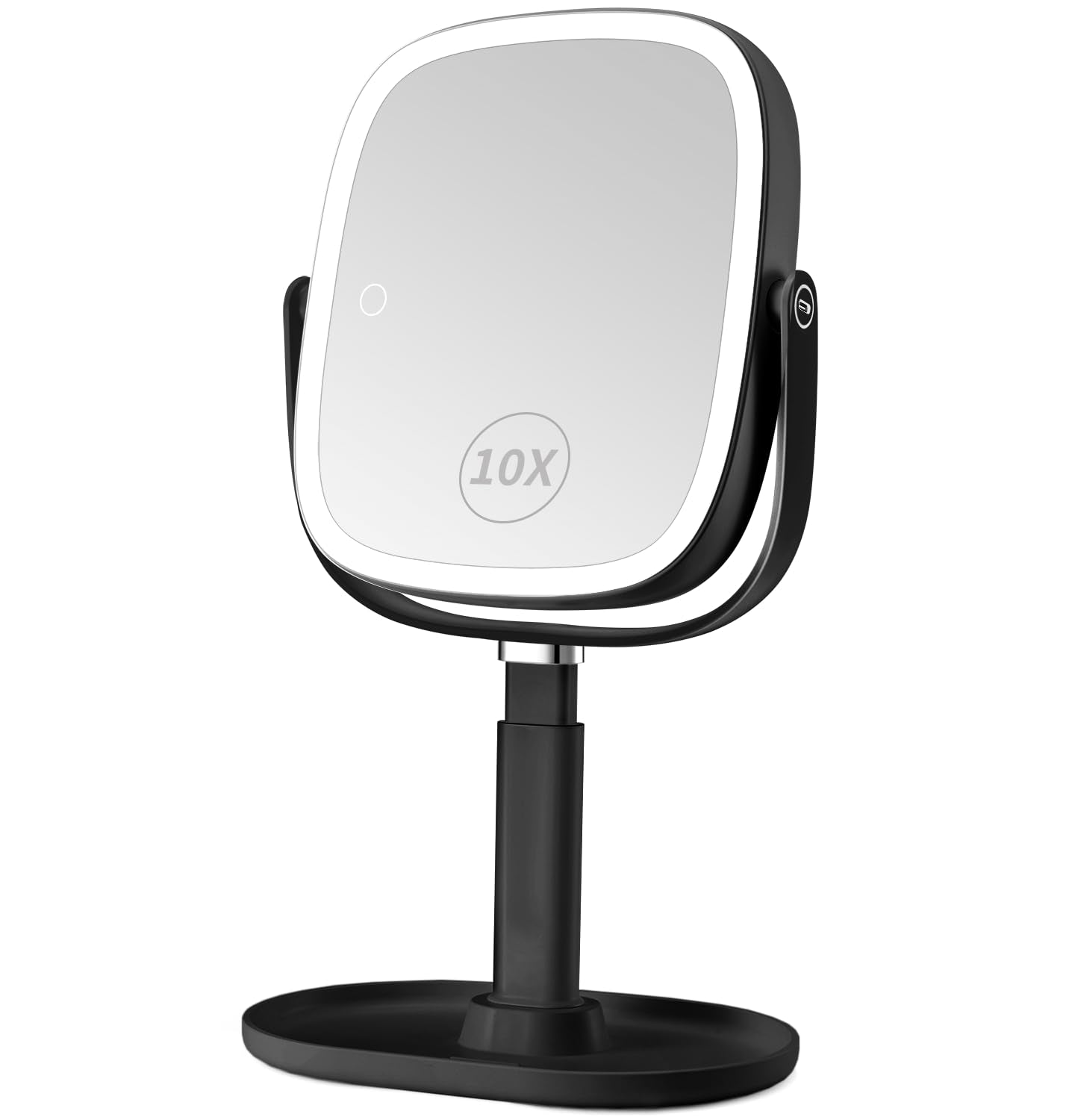 Vanmirr espejo maquillaje iluminado 1x y 10x para retoques detallados