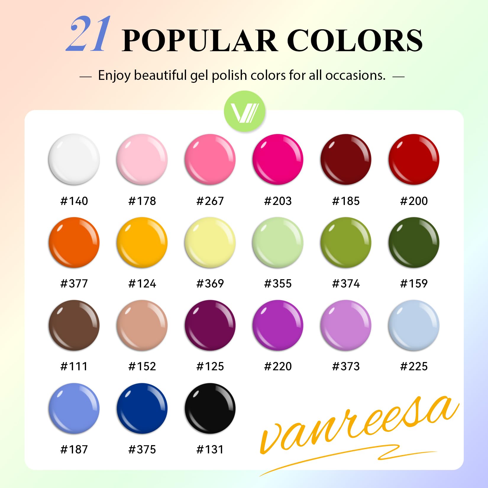 VANREESA base para gel mejora adherencia y durabilidad