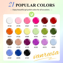 VANREESA base para gel mejora adherencia y durabilidad