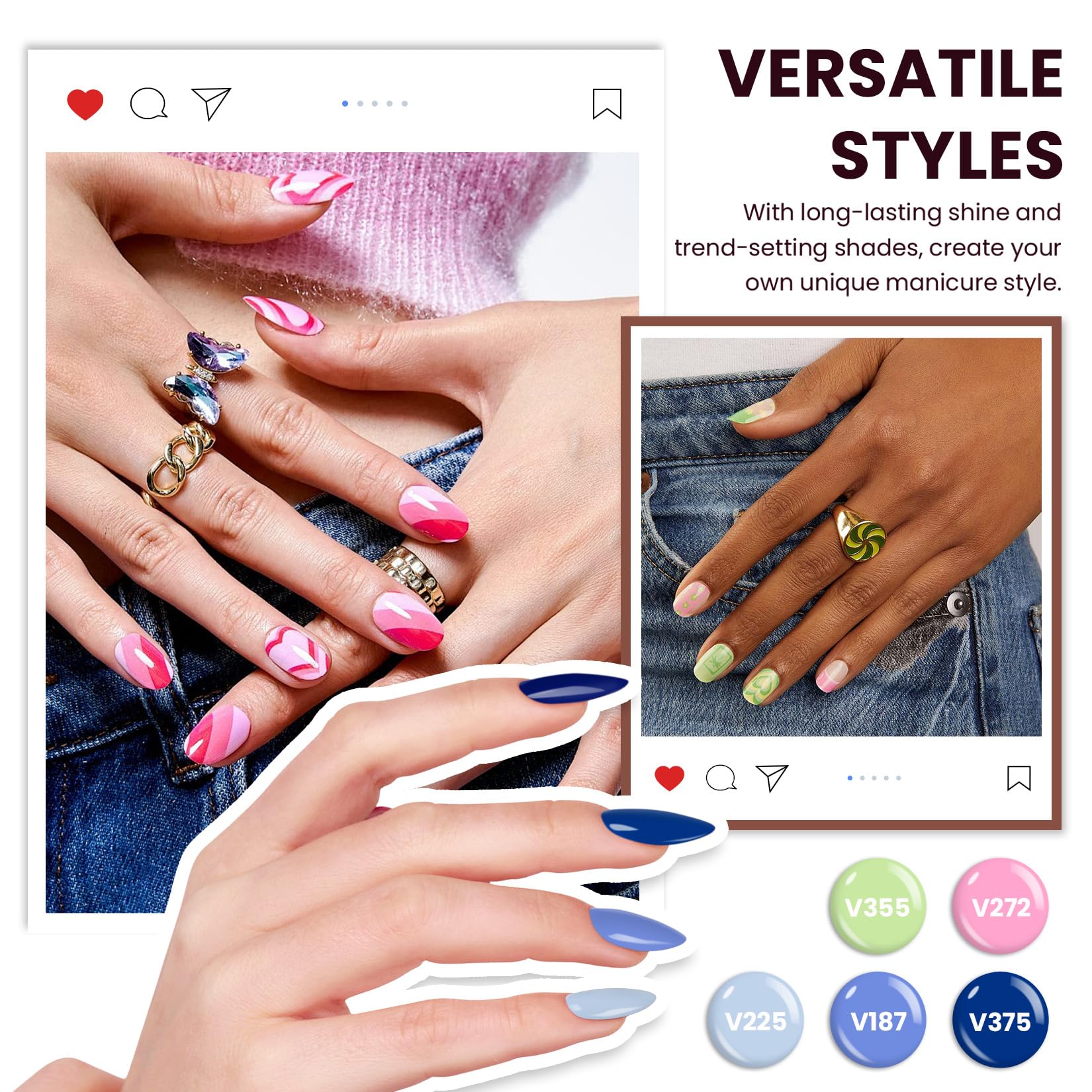 VANREESA capa base gel para adherencia duradera en uñas