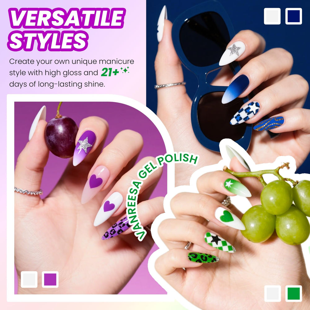 Vanreesa capa mate 7ml para un look suave.