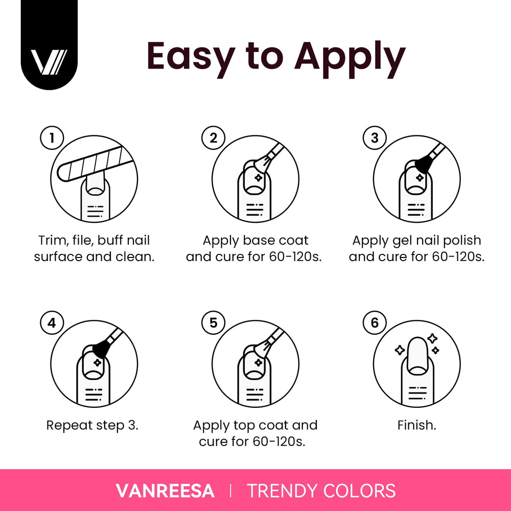 VANREESA herramientas de manicura completas para un acabado profesional en casa