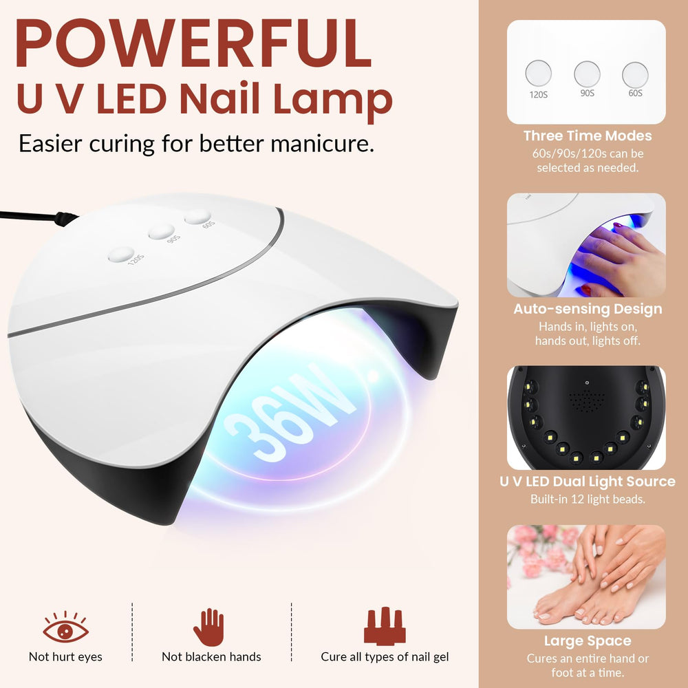 Lampara UV-LED VANREESA con tres tiempos de curado