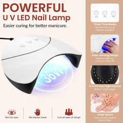 Lampara UV-LED VANREESA con tres tiempos de curado