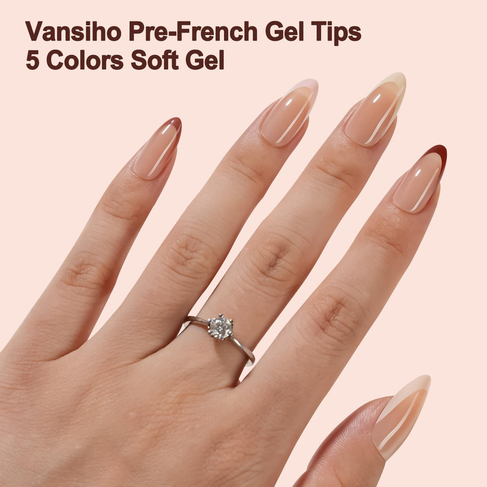 Vansiho tip de gel suave sin primer para aplicación rápida.