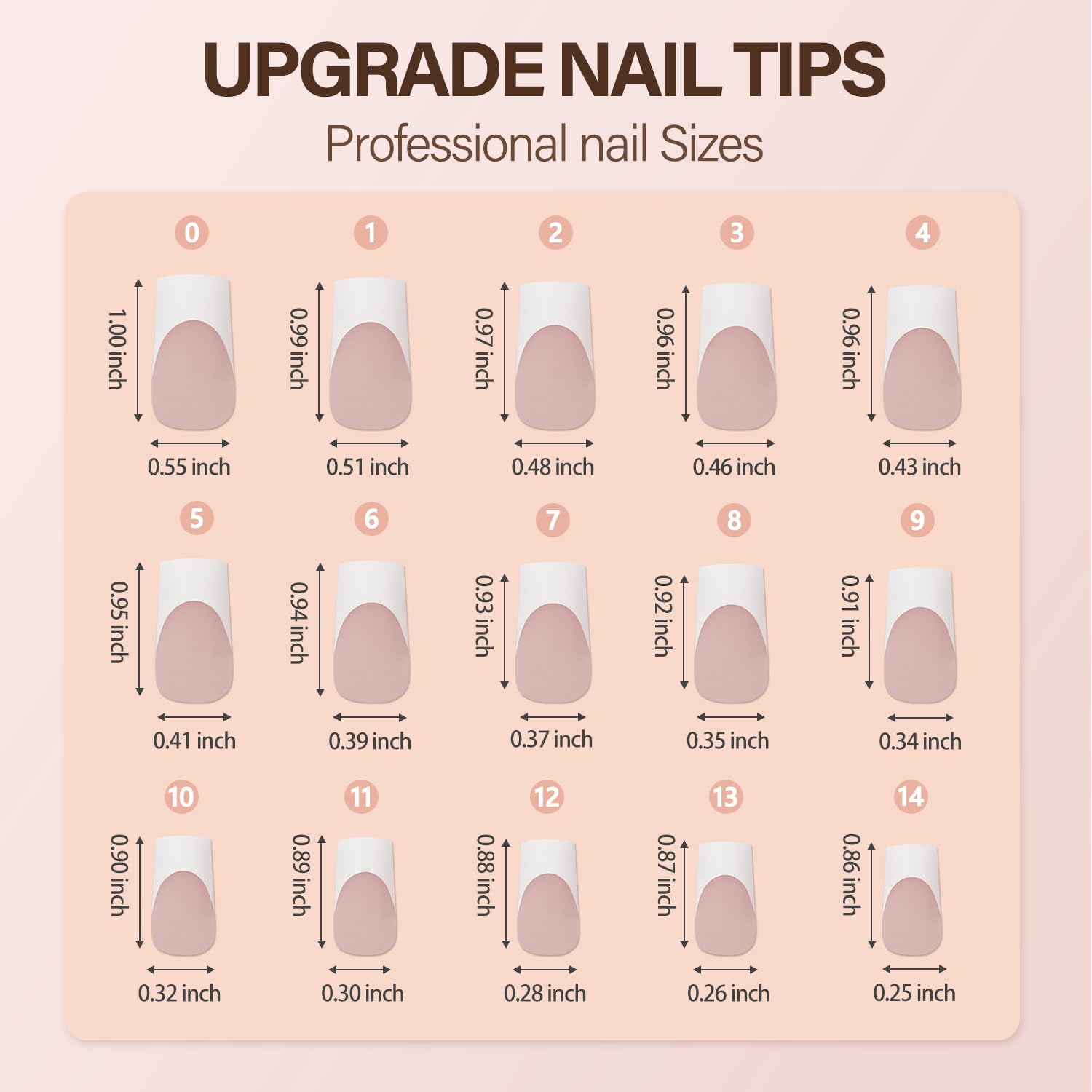 Vansiho gel tips: duración de más de tres semanas con adhesión.
