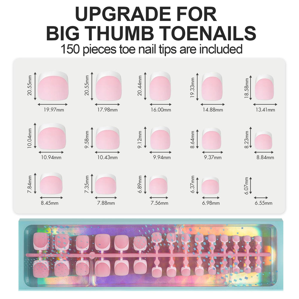 Uñas de gel suaves Vansiho, flexibles y duraderas para dedos.