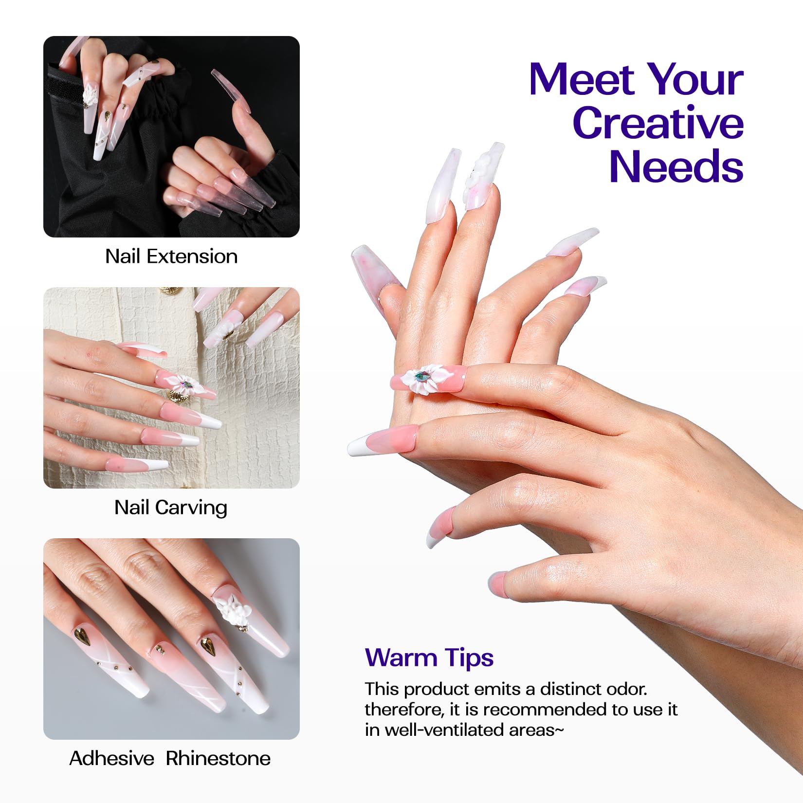 VANSISOS MMA-free formula supports safer home manicure sessions.