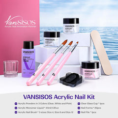 VANSISOS polvo acrilico blanco: formulacion estable para una aplicacion suave
