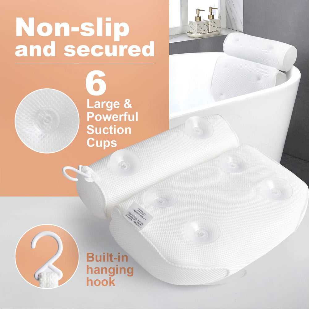 Vanstormy almohada baño tejido malla 3D secado rápido transpirable.