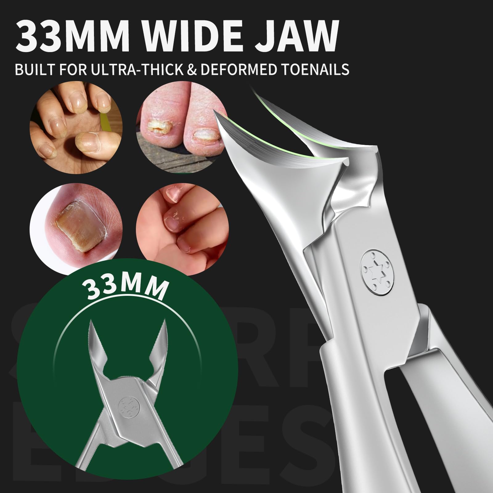 Acero inoxidable VANWIN afilado para cortes limpios e higiénicos.
