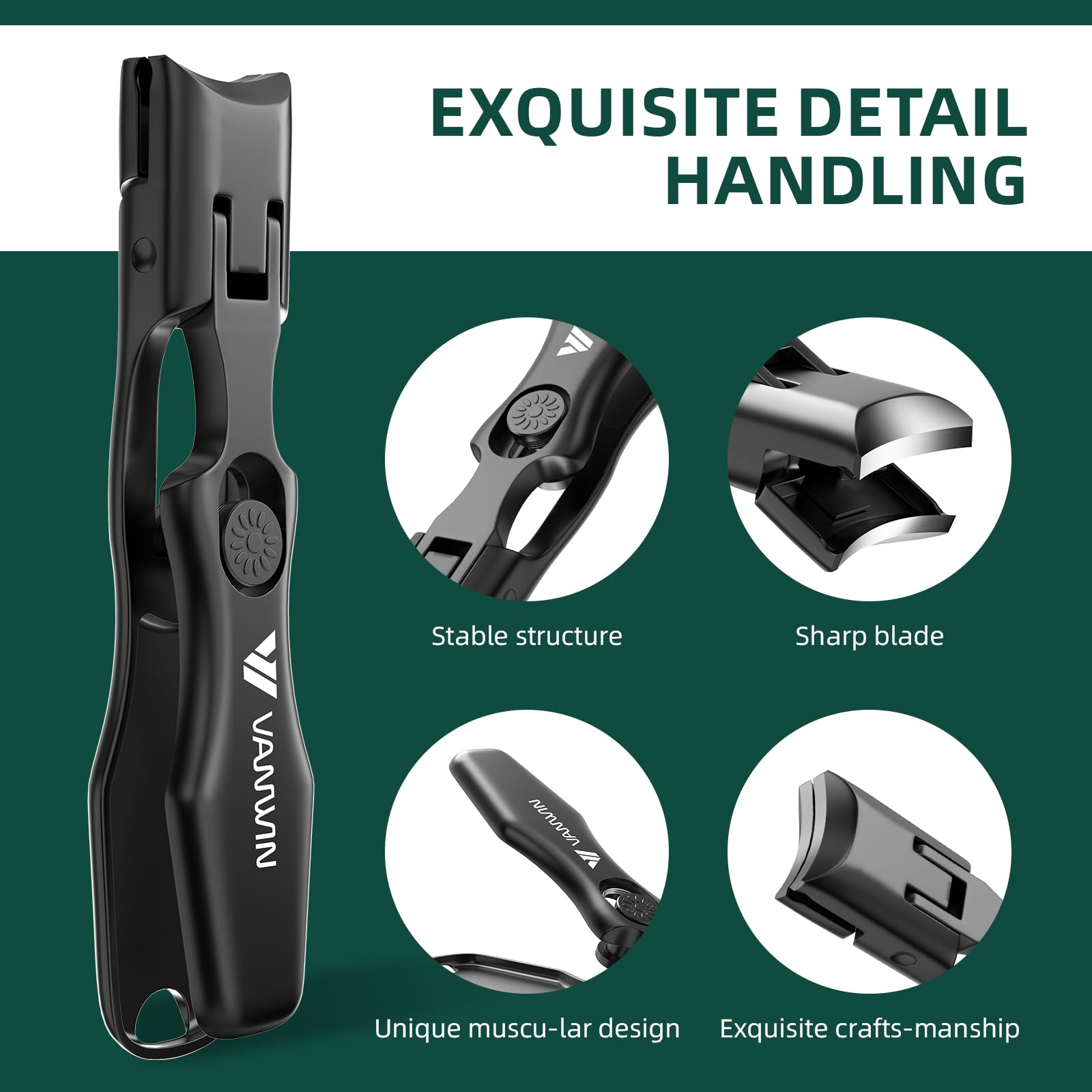 VANWIN kit incluye lima y estuche de cuero para almacenamiento.