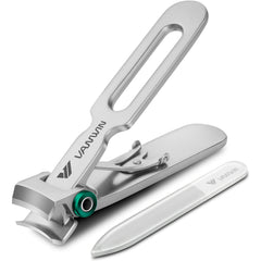 Vanwin cortauñas gruesas con apertura 16 mm para uñas difíciles de cortar con precisión.