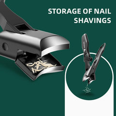 VANWIN hojas curvas para cortes suaves en uñas gruesas.