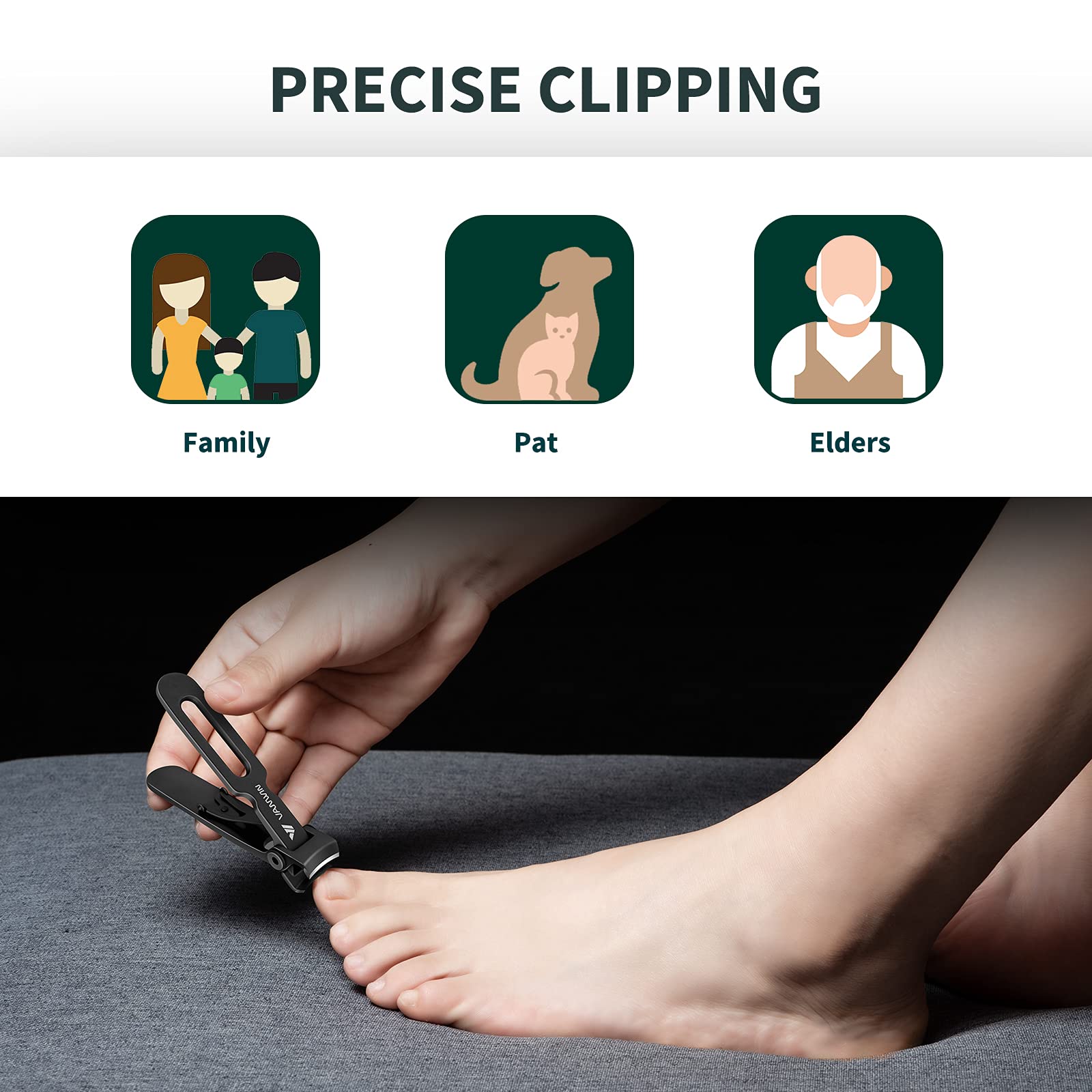 Lima de uñas incluida para VANWIN