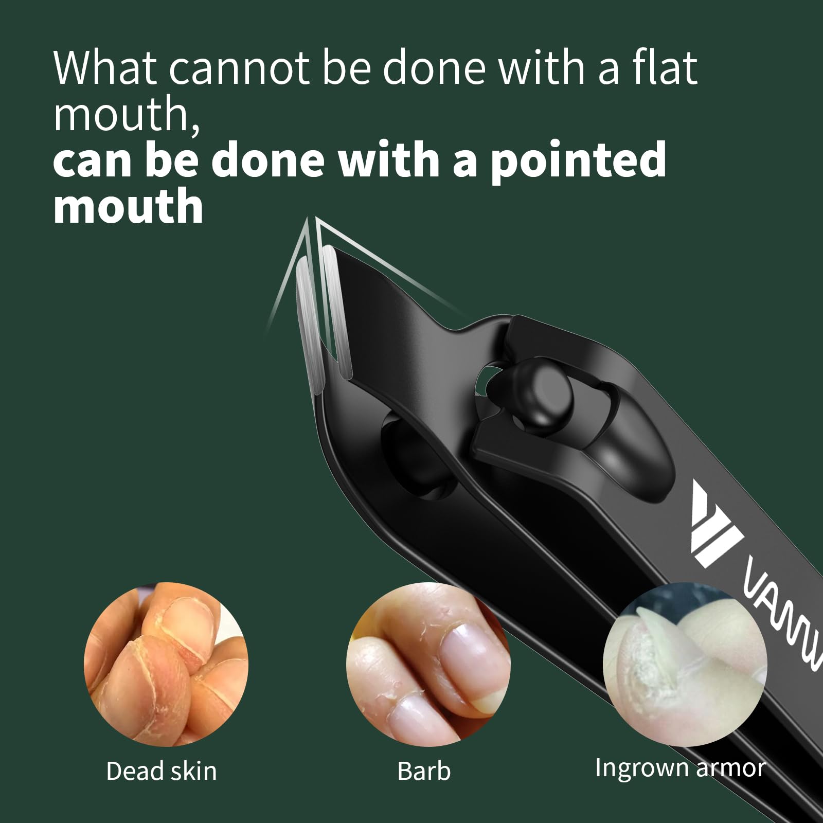 Lima de vidrio VANWIN, acabado suave para uñas lisas