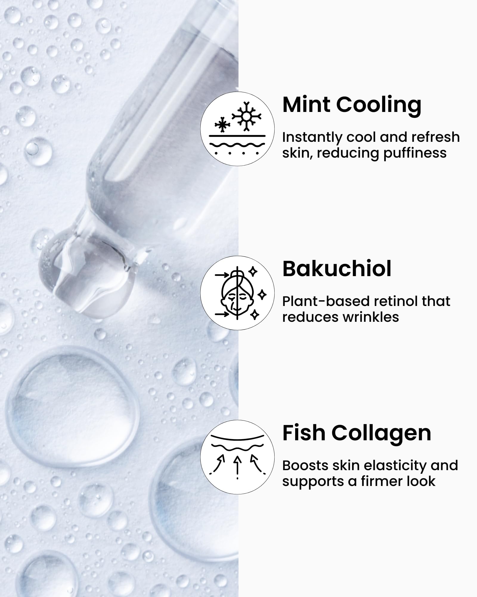 VAROL Ice Roll Serum: piel más hidratada tras la rutina