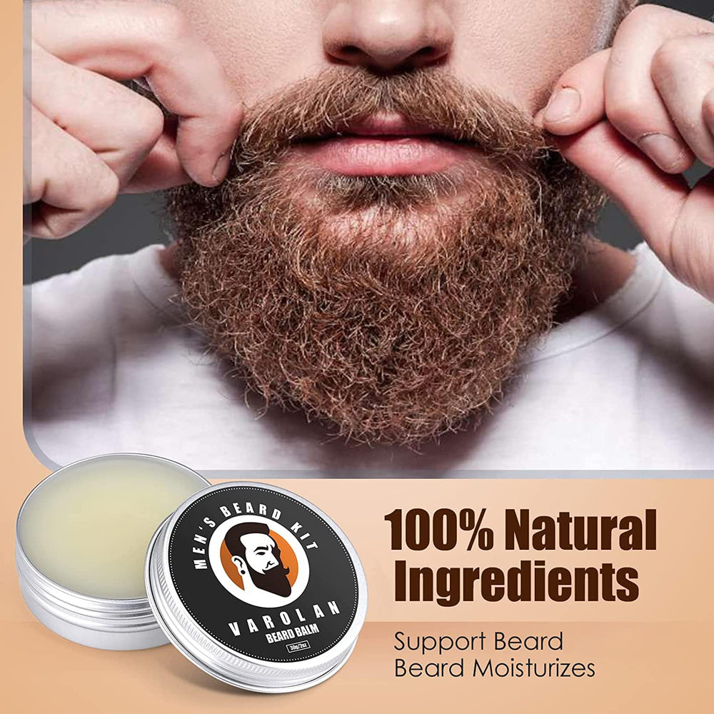 Varolan Bálsamo para Barba, hidratación y brillo natural.