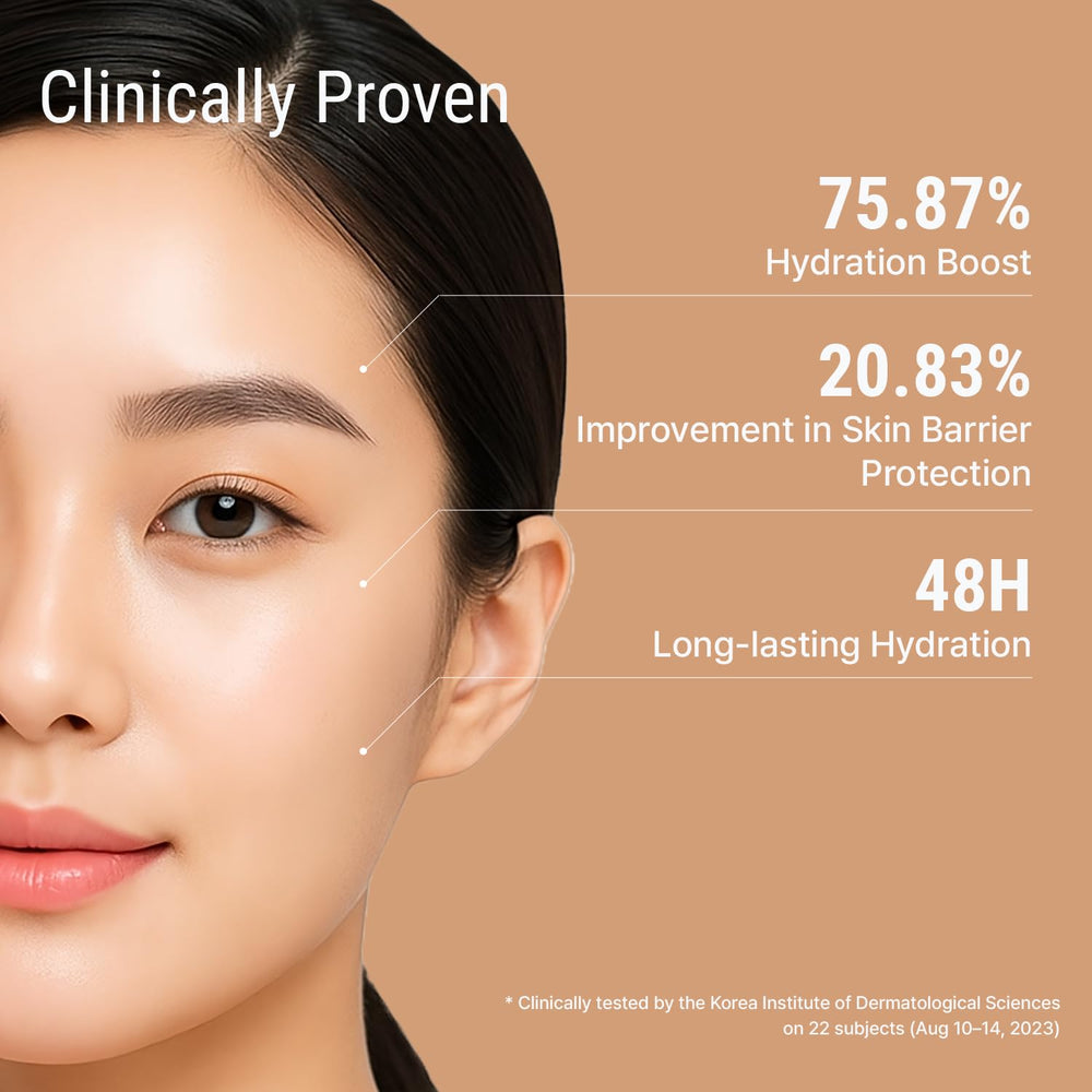 Varuza crema facial, textura suave al tacto para hidratación diaria.