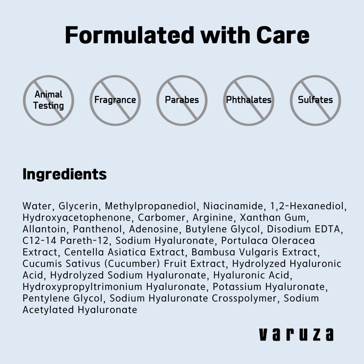 Pack de 5 unidades de Varuza para uso repetido.