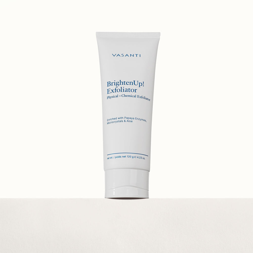 Texture lumineuse: exfoliation douce révélant un teint éclatant