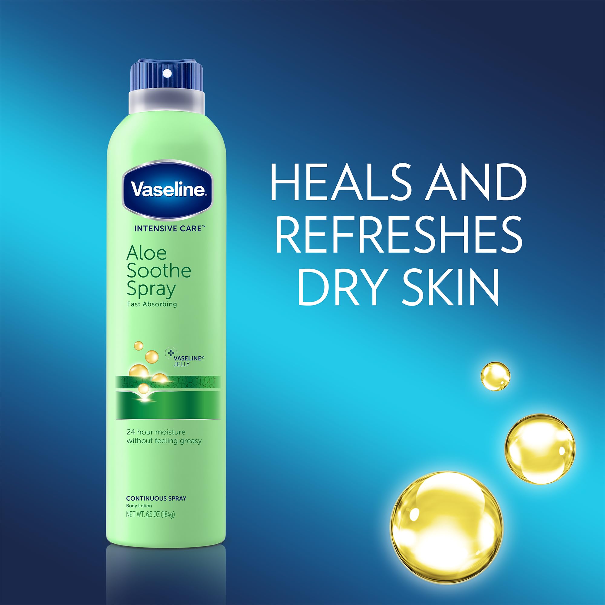 Repara la barrera de la piel con microgotas de vaselina y aloe.