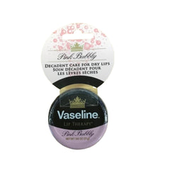 Aplicación suave de bálsamo Vaseline para brillo sutil y confort