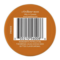 Aplicación suave del bálsamo Vaseline para labios resecos