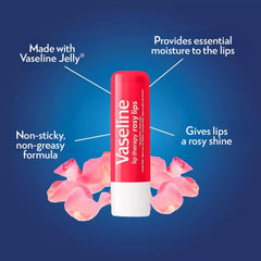 Pack de 8 bálsamos Vaseline Rosy, ideal para bolso y viaje